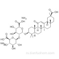 a-D-глюкопиранозидуроновая кислота, (57191529,3b, 20b) -20-карбокси-11-оксо-30-норолеан-12-ен-3-ил 2-ObD-глюкопирануронозил-, аммониевая соль (1: 1) CAS 53956-04- 0
